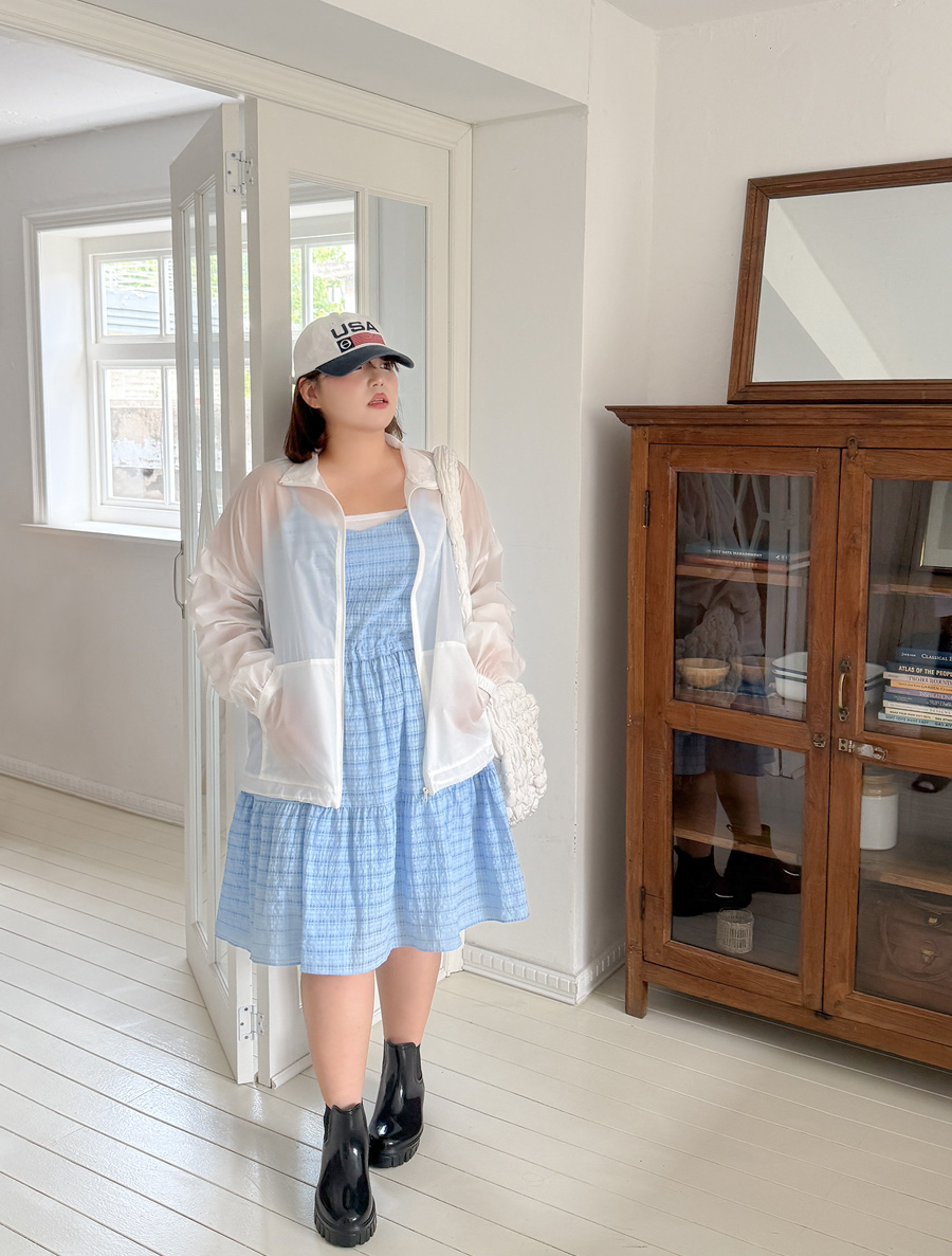 フレクトエンボカンカンリボンビスティエワンピース