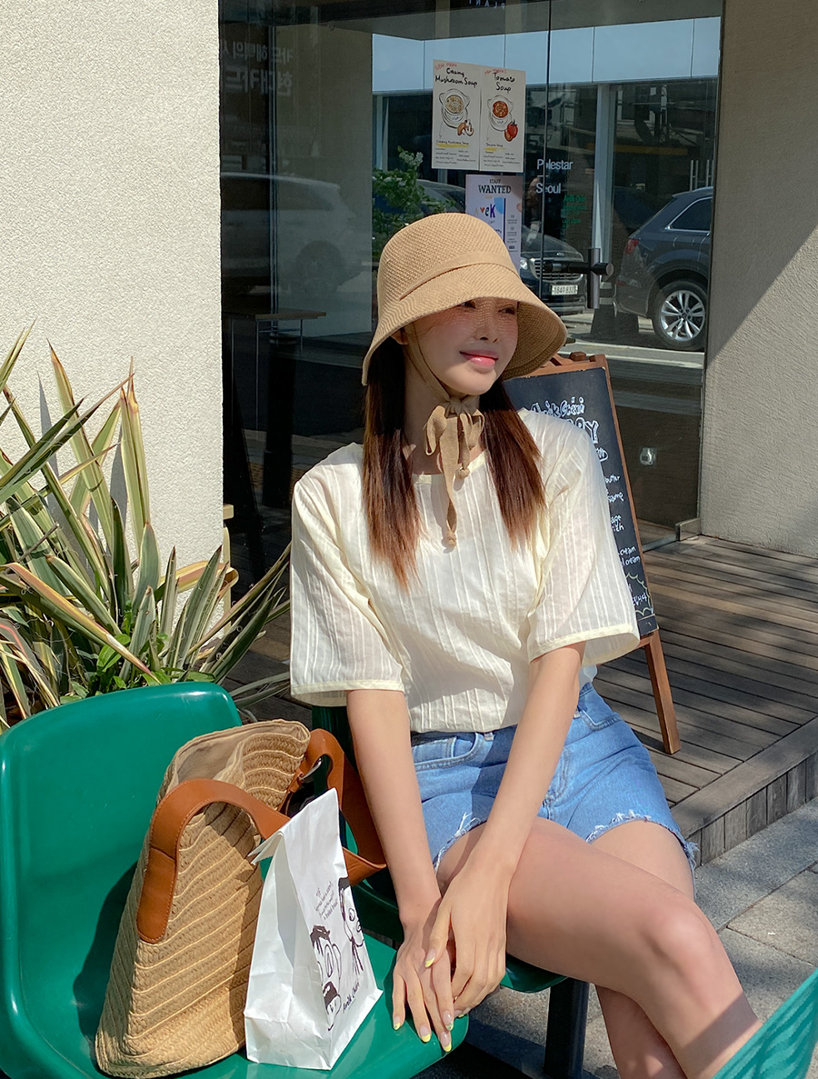 [EVELLET]マルベンコットンブラウス