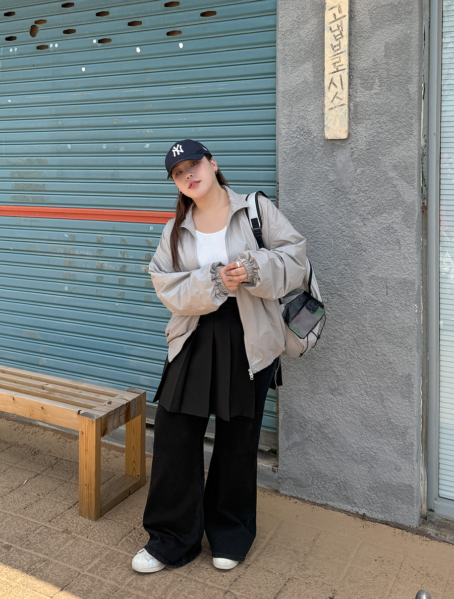 エンモブンブーツカットデニムパンツ