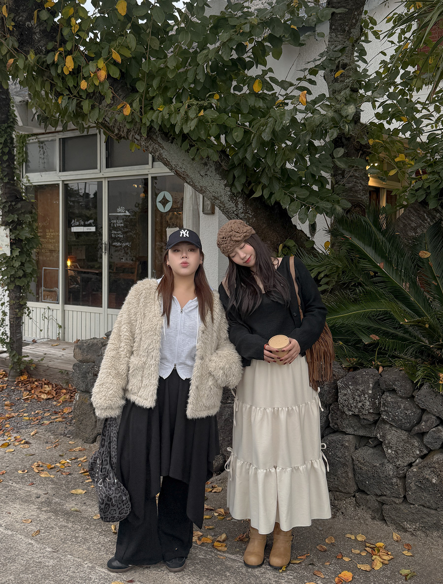 ディントアリボンカンカンロングスカート