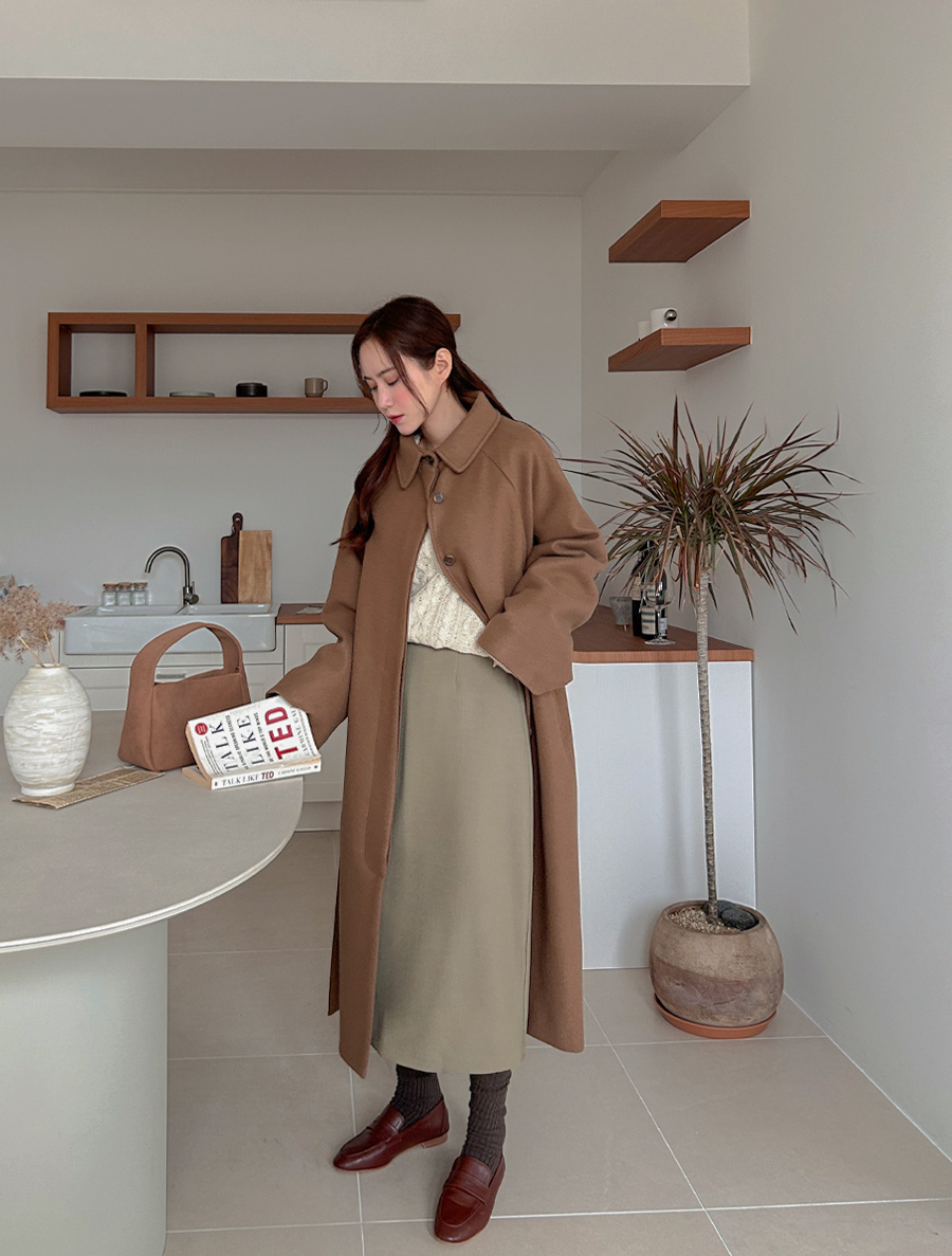 [EVELLET]ベンケルソンサイドトゥームロングスカート