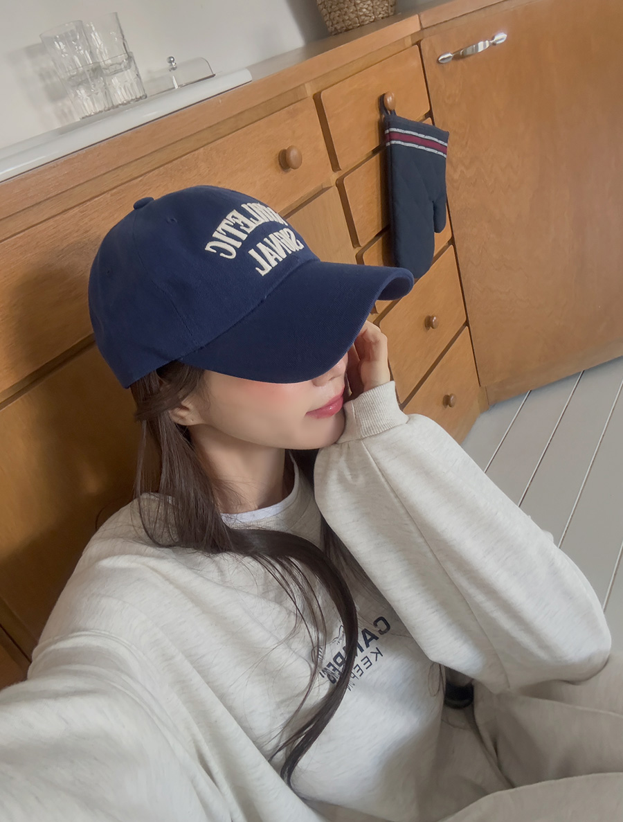 ティアモンレタリング刺繍ボールキャップ