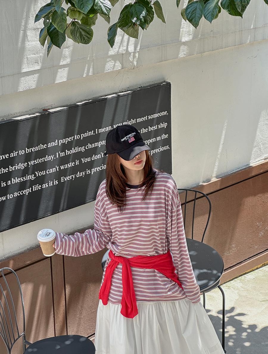 クデンプスタイル配色 トゥームティーシャツ