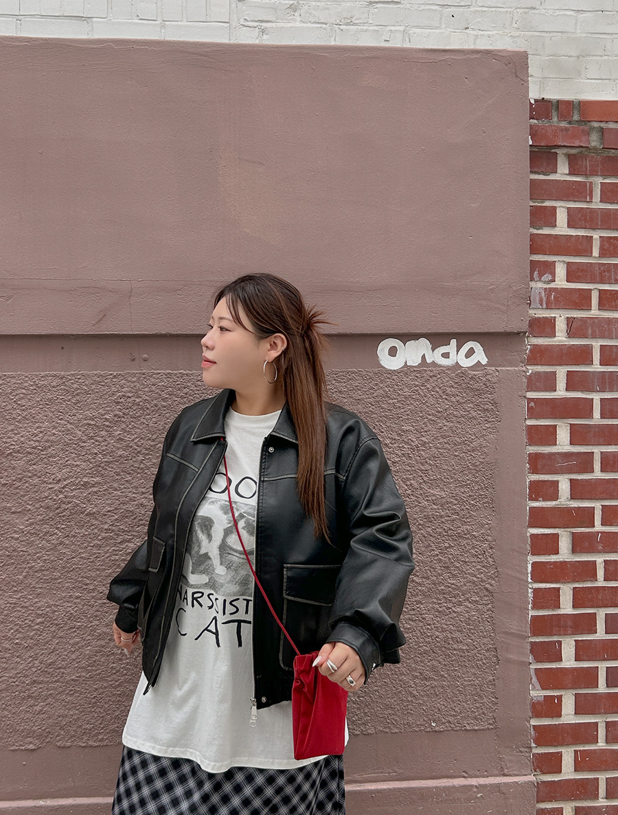 オンビューリンツウェレザージャケット