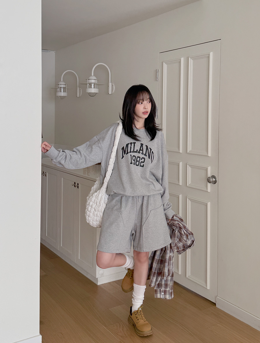 アラフレタリング カットソーパンツ SET