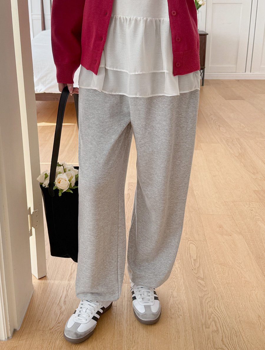 ハーモスジョガーロングウエストバンドパンツ