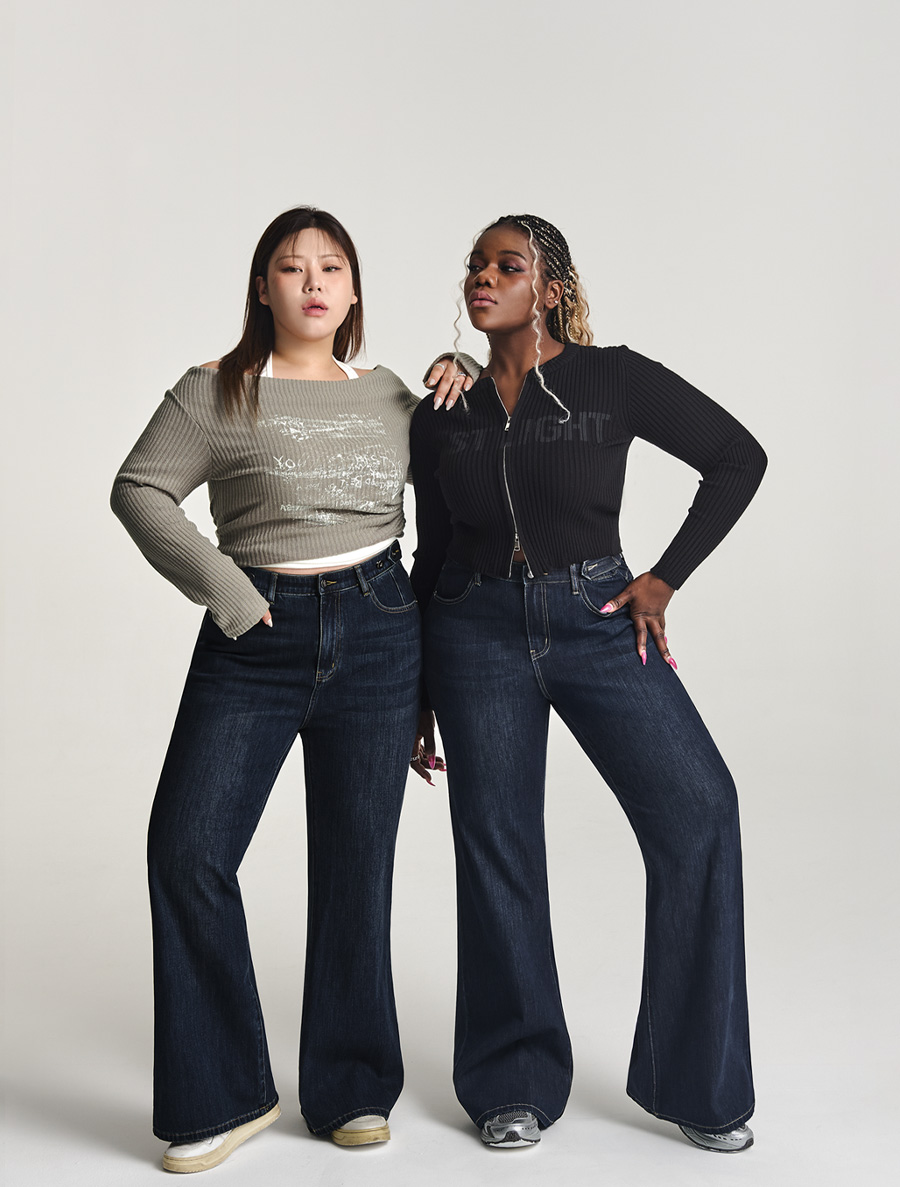 [CURVE]マティエウエスト調節ブーツカットデニム