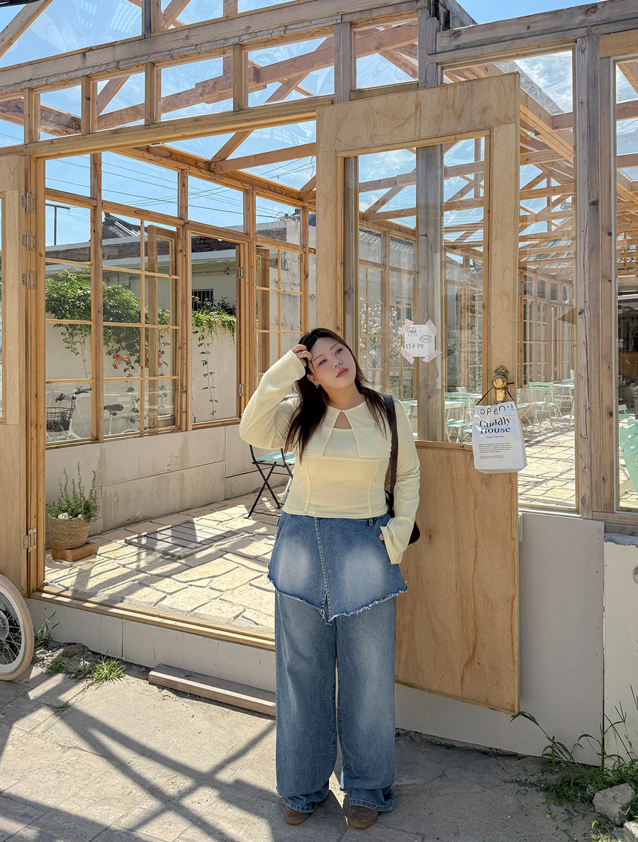 アトウレンゴルジ切開レイヤードティーシャツ