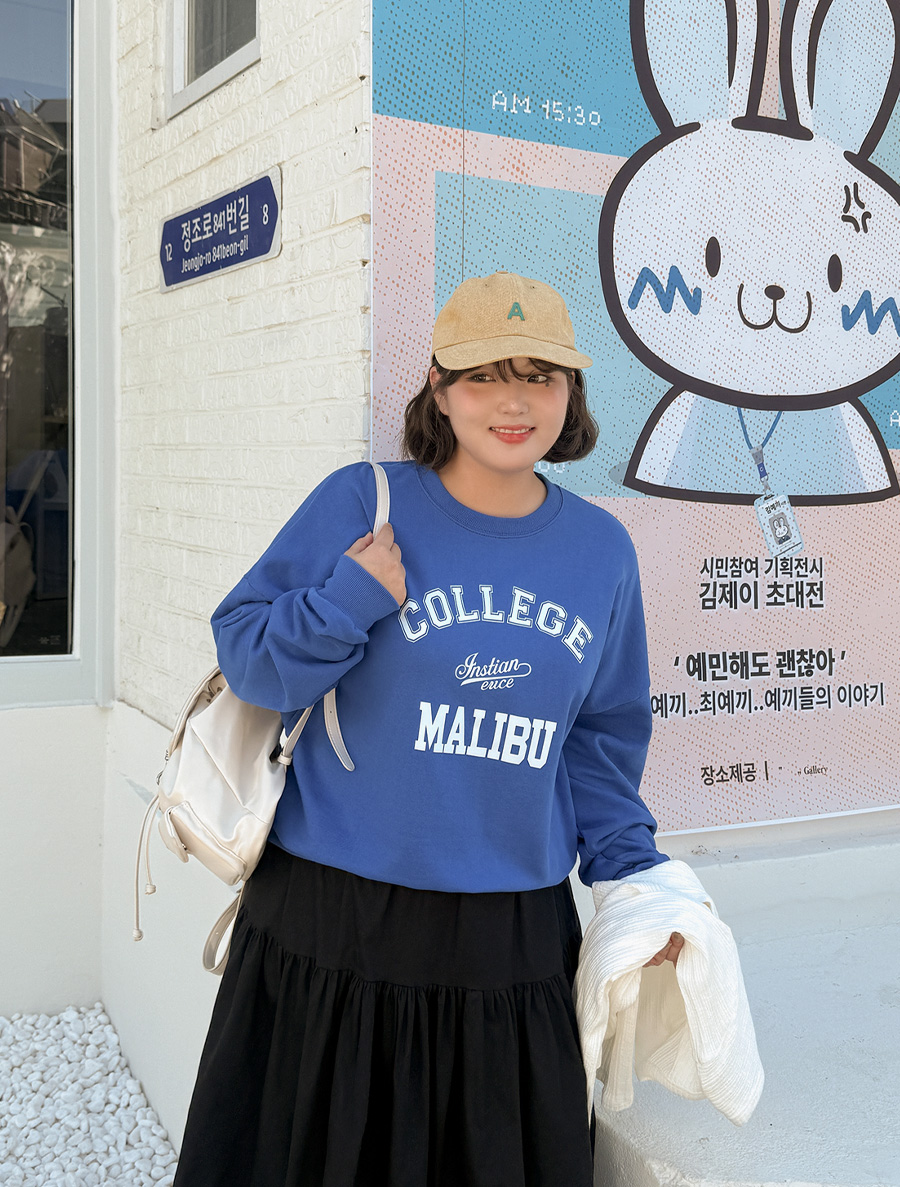 レンフルージュリーレタリングカットソー