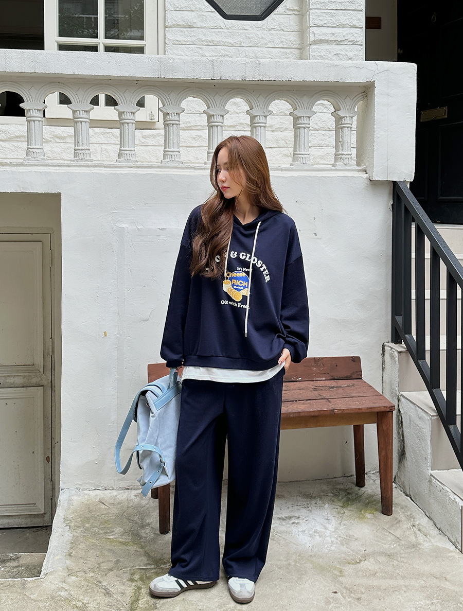 ケトビープリンティングフードパンツトレーニングSET