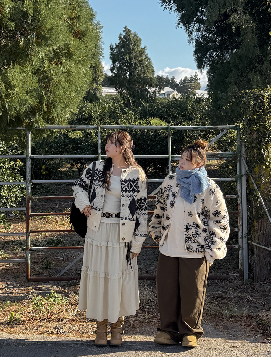 マルビュー長さ別ピッチ起毛バルーンコットンパンツ