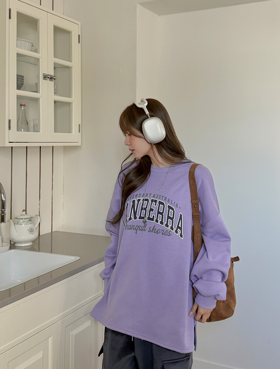 チェプレン 起毛レタリング トゥームティーシャツ