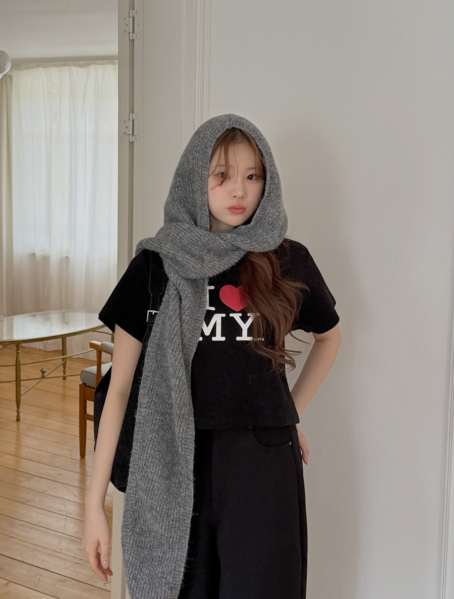 ナルミューニットフードマフラー