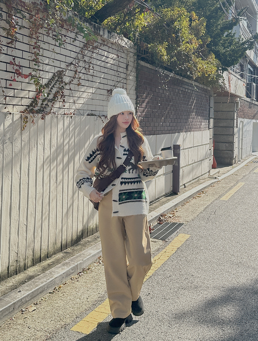 [EVELLET]リフレミンクリアバンディングセミワイドパンツ