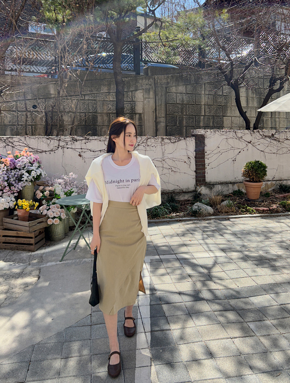 [EVELLET]ジュエンディシャーリングロングスカート