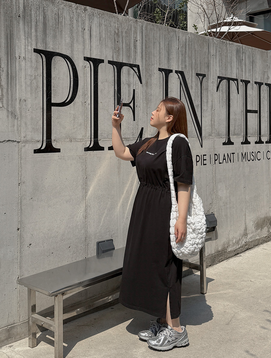 [EVELLET]リヴィテレタリングストリングロングワンピース