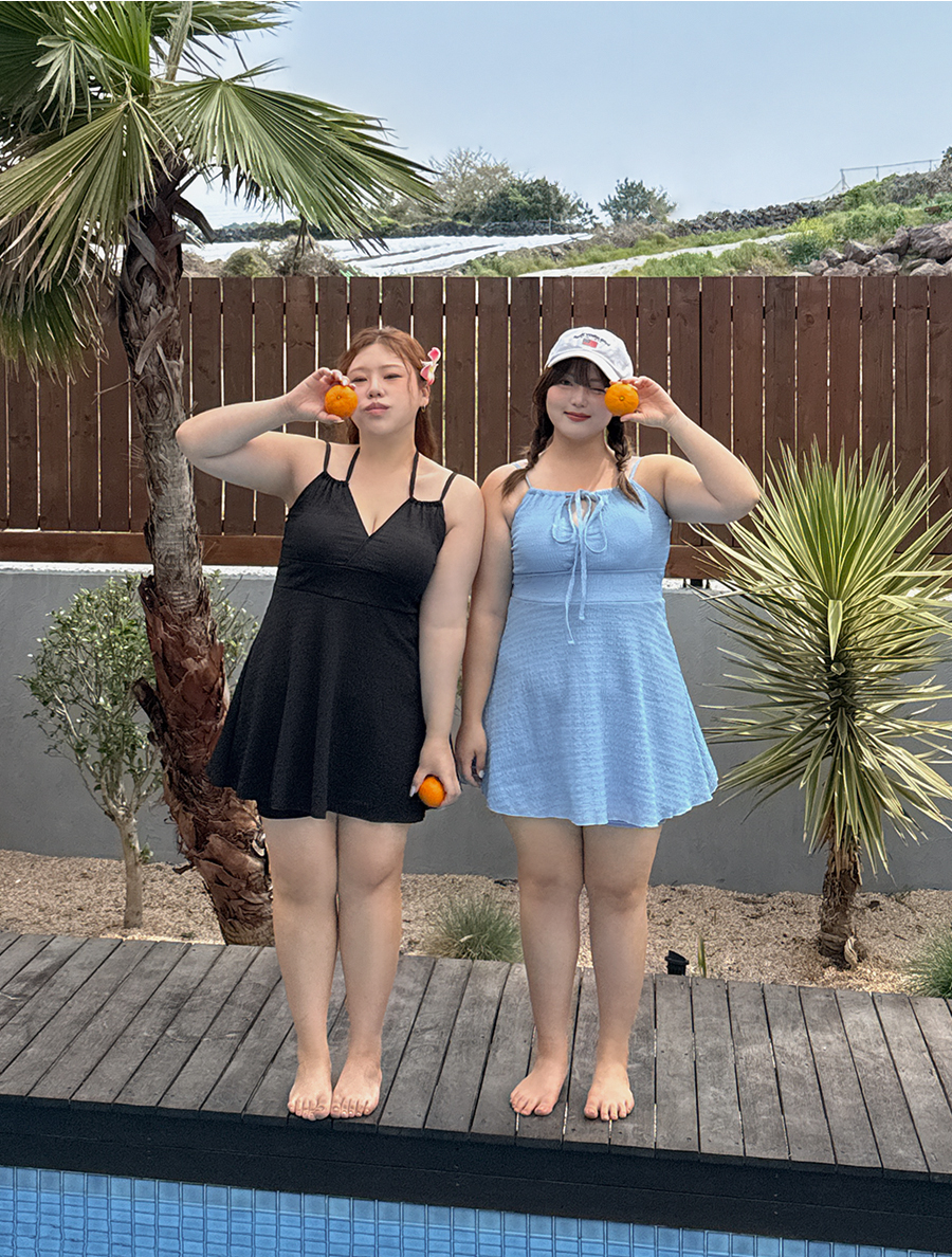 [EVELLET]アトゥネホルターワンピース水着