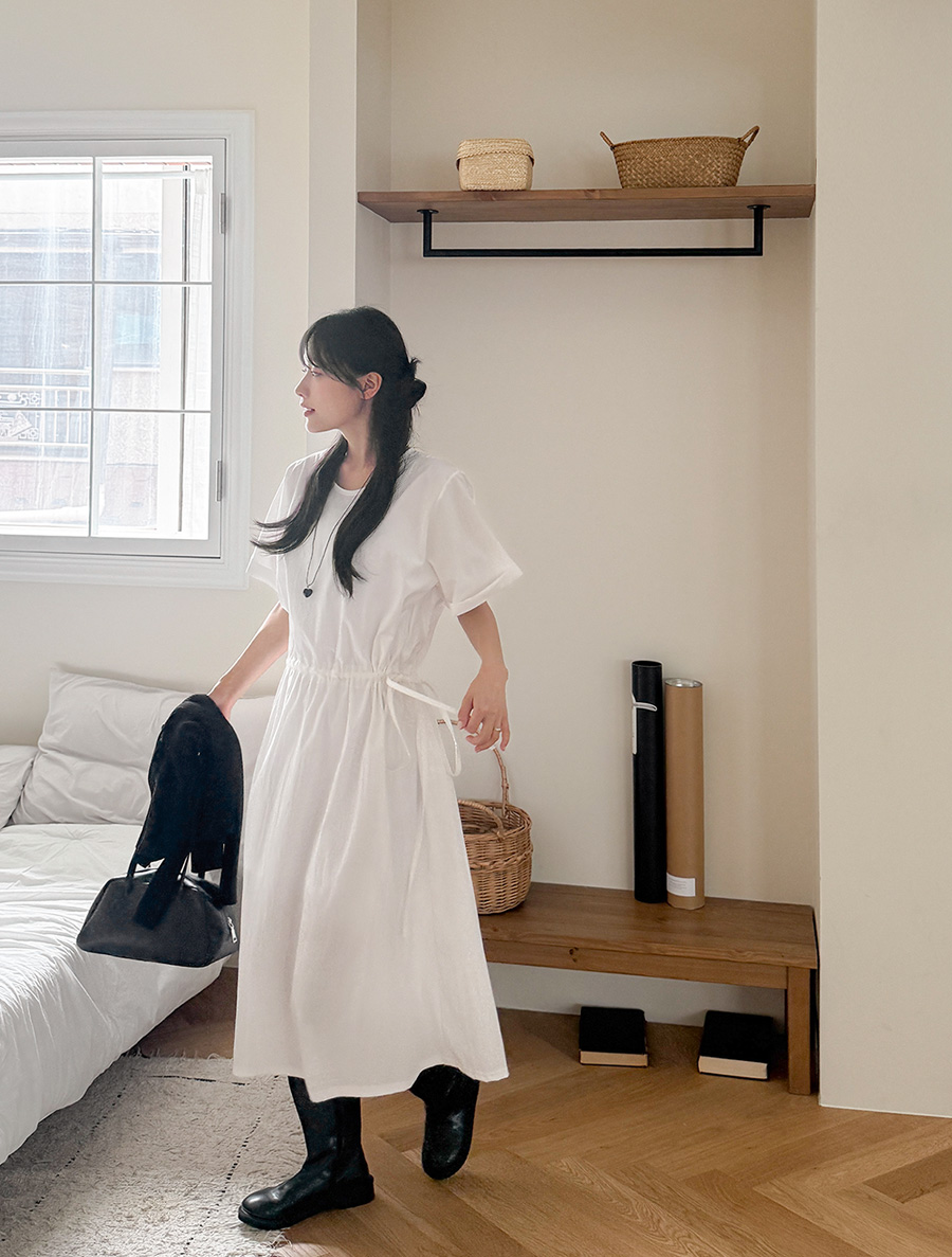 エルソナイロンストリングロングワンピース