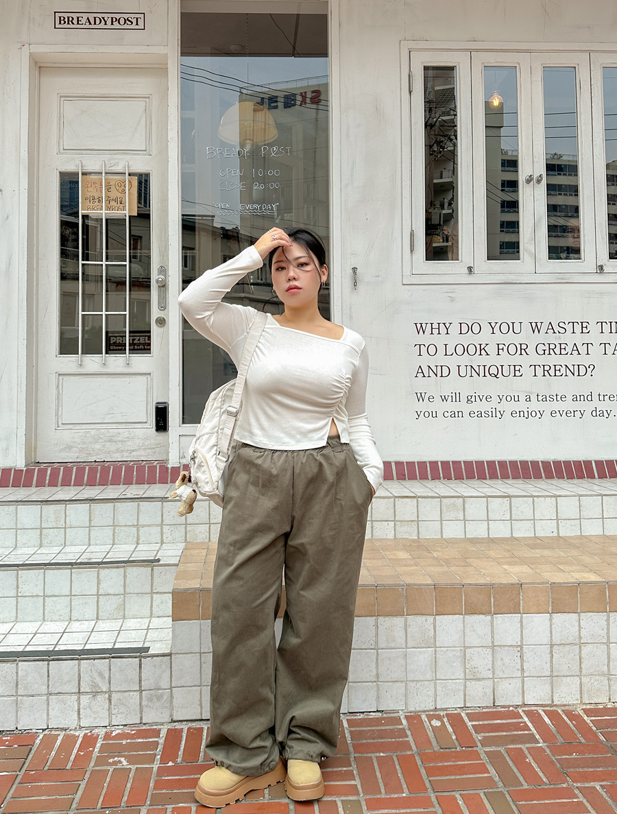 [EVELLET]ショコラアンバランストゥイムティーシャツ