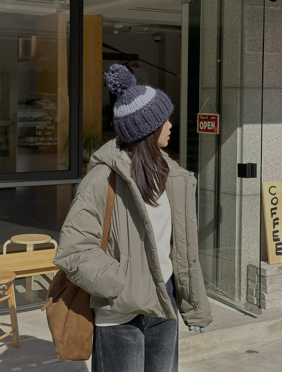 [EVELLET]ミューターゼンフードバディングジャンパ