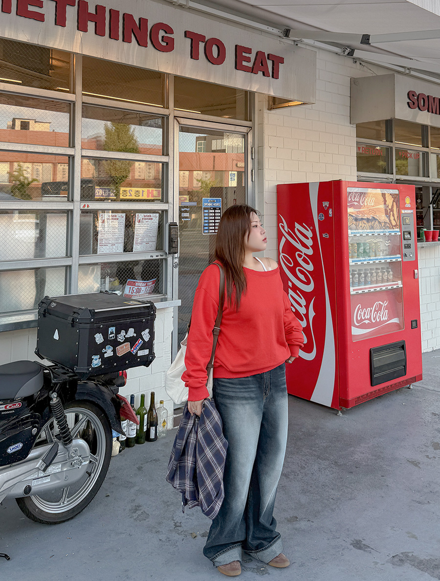 ビューレンブダメージオフショルダーカットソー