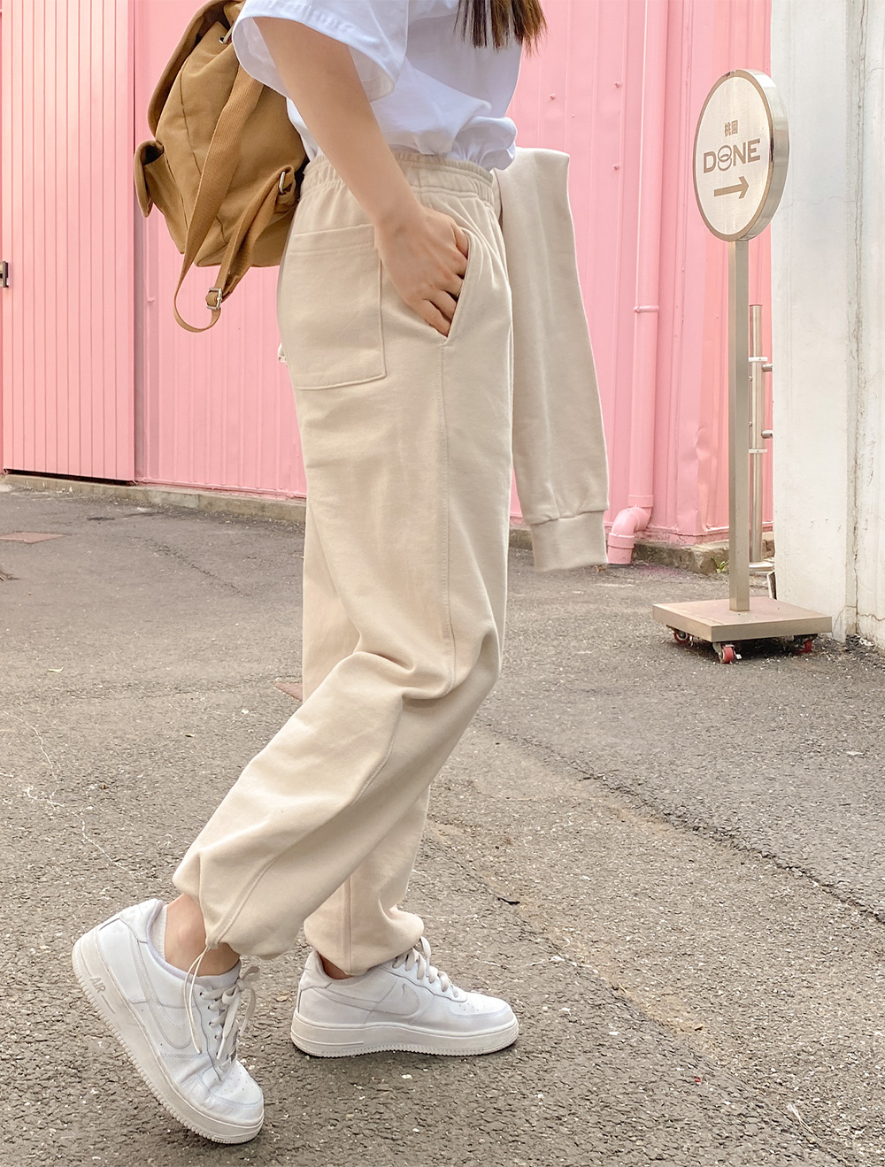 [EVELLET]ホベンティストリングウエストバンドパンツ