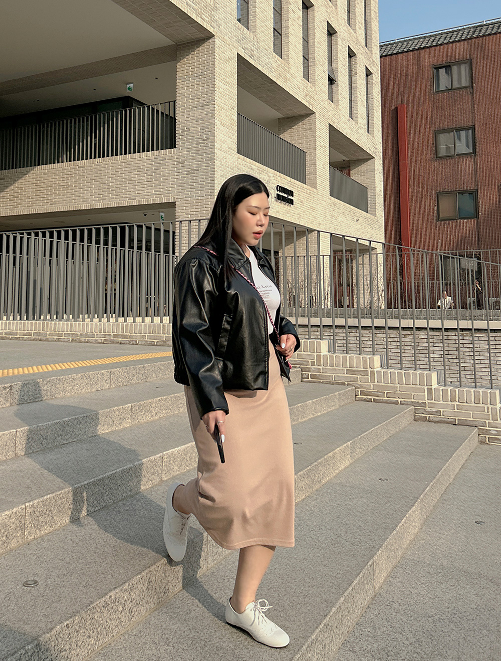 [EVELLET]ベルアロコットンウエストバンドスカート