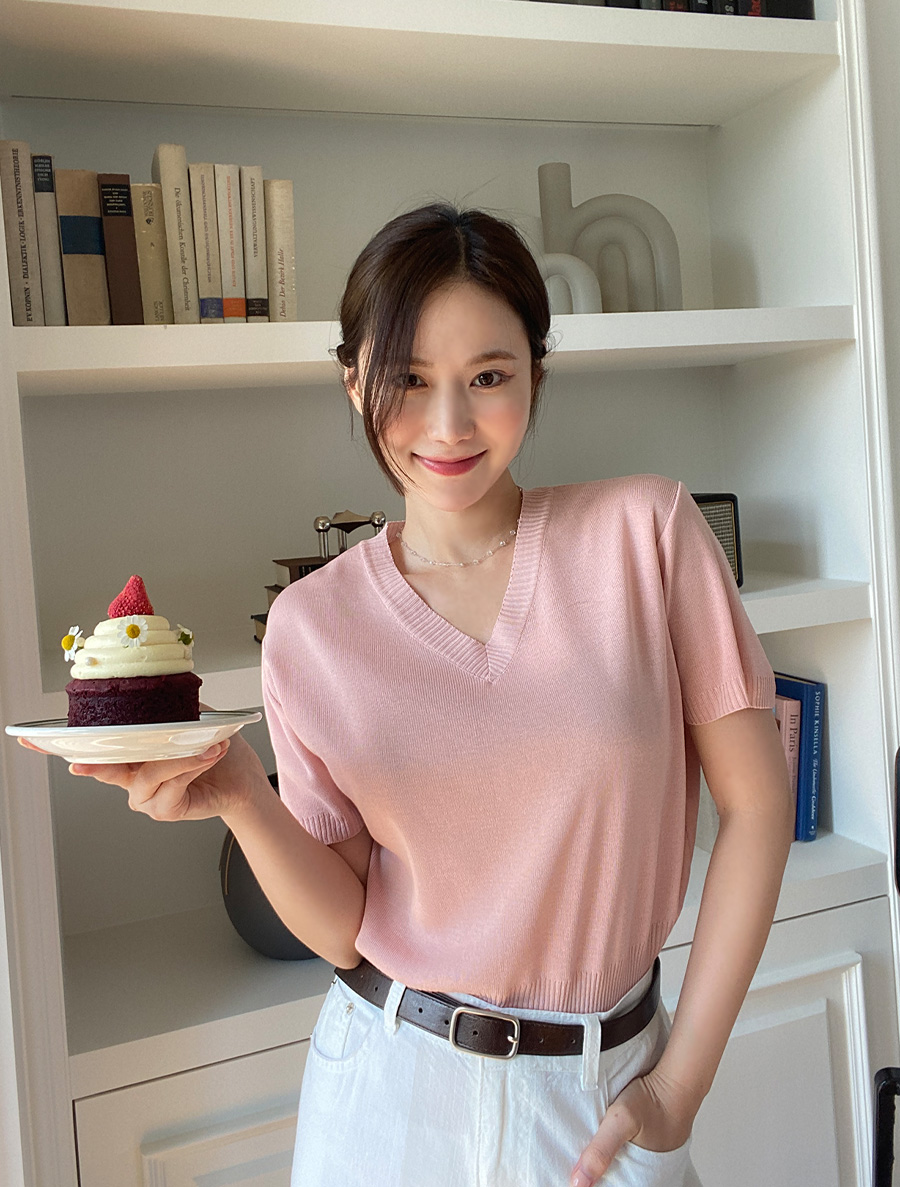 [EVELLET]ブリロブイネックニット