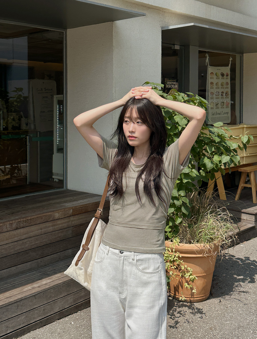 [EVELLET]ベリアホルターネックビスティエティーシャツ