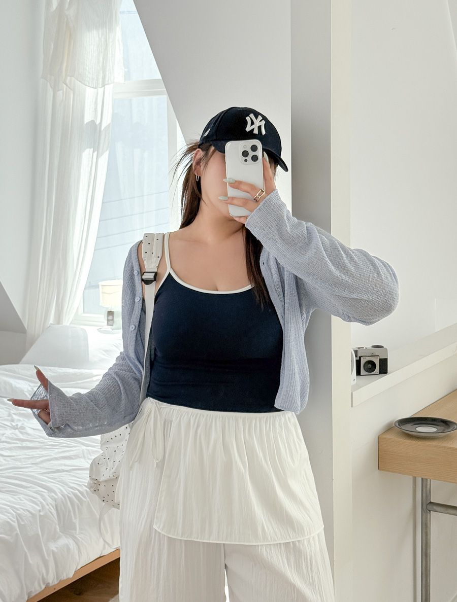 ツープエンビスコース配色キャップスリブリス