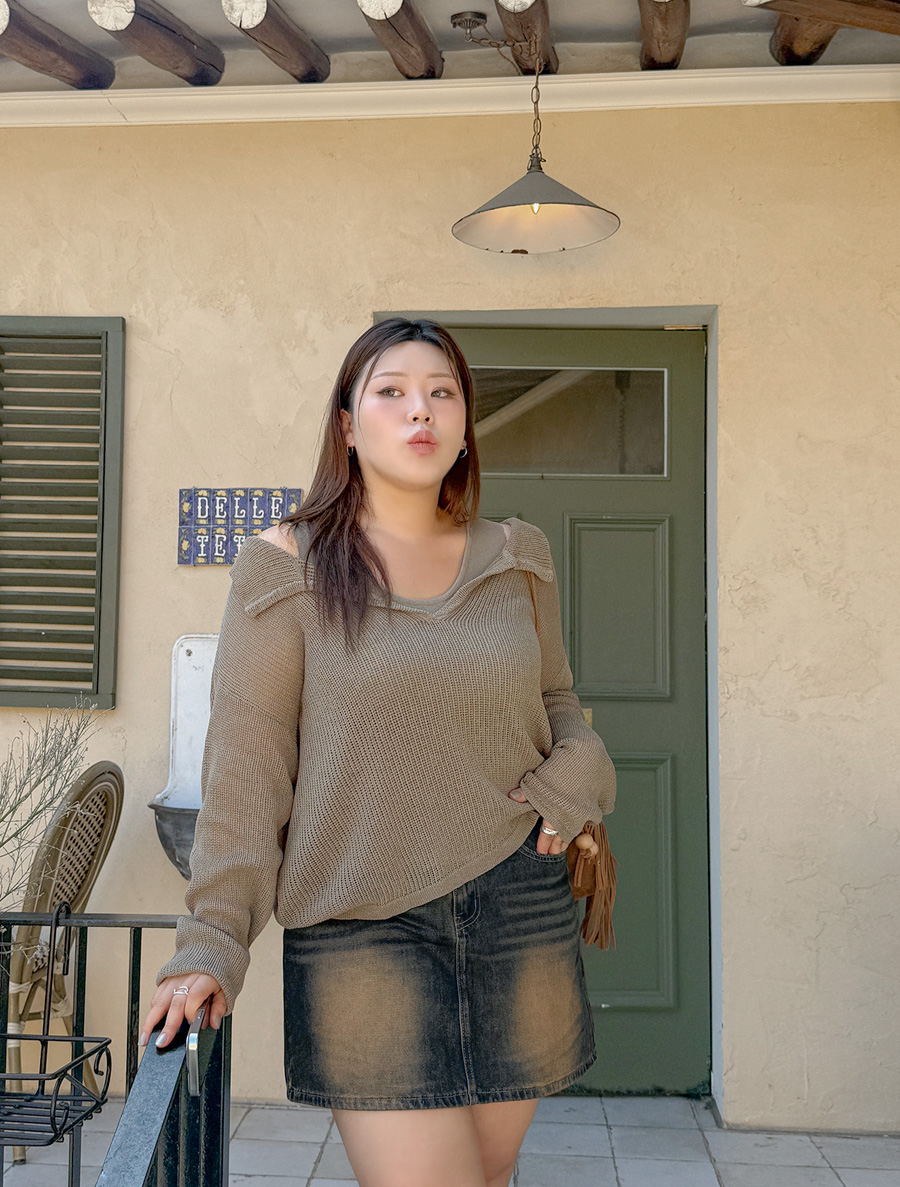 [EVELLET]レティアンリオセルニットスリブリストップSET