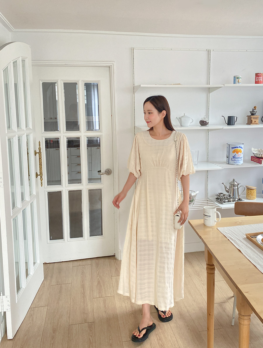 [EVELLET]ハバニフレアロングワンピース