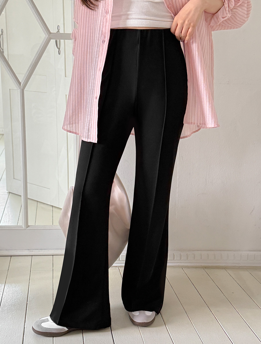 [EVELLET]ピュアイン長さ別切開スパンブーツカットスレックス