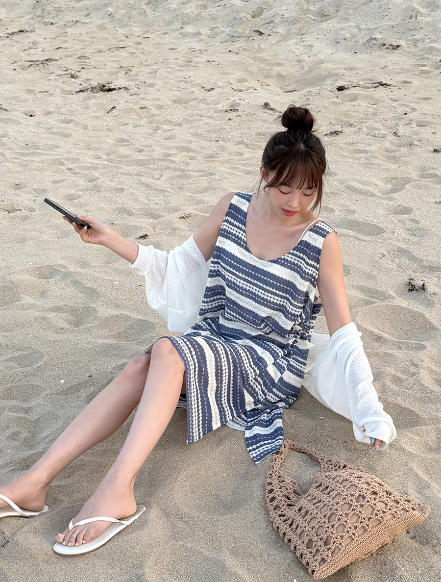 [EVELLET]インティア・クロシェワンピース