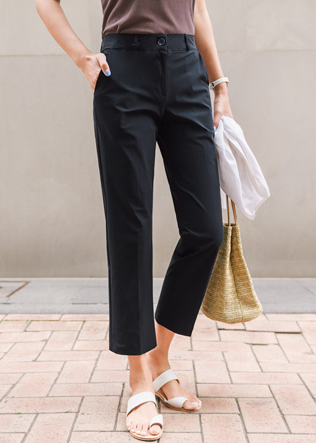 日常パンツ Vol.28 テインド 隠しバンディング クールスパン スレックス